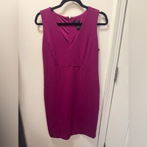 Magenta Sleeveless Dress